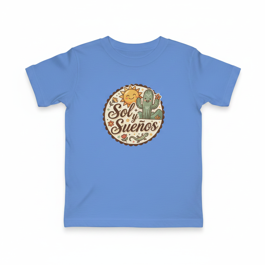 Sol Y Suenos Toddler Short Sleeve Tee